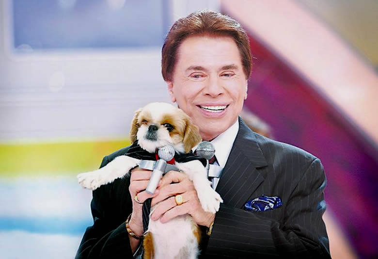 Silvio Santos e Shi Tzu