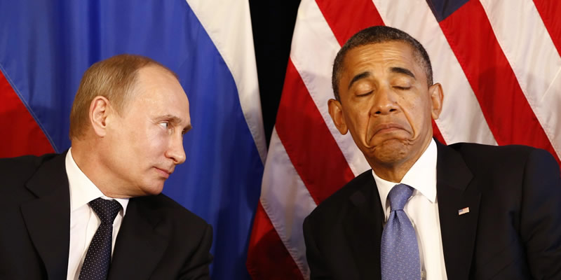 Vladimir Putin e Barack Obama